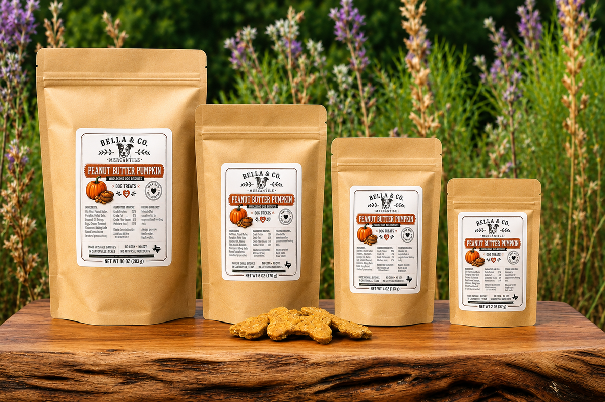 All Natural No Preservatives Dog Biscuits