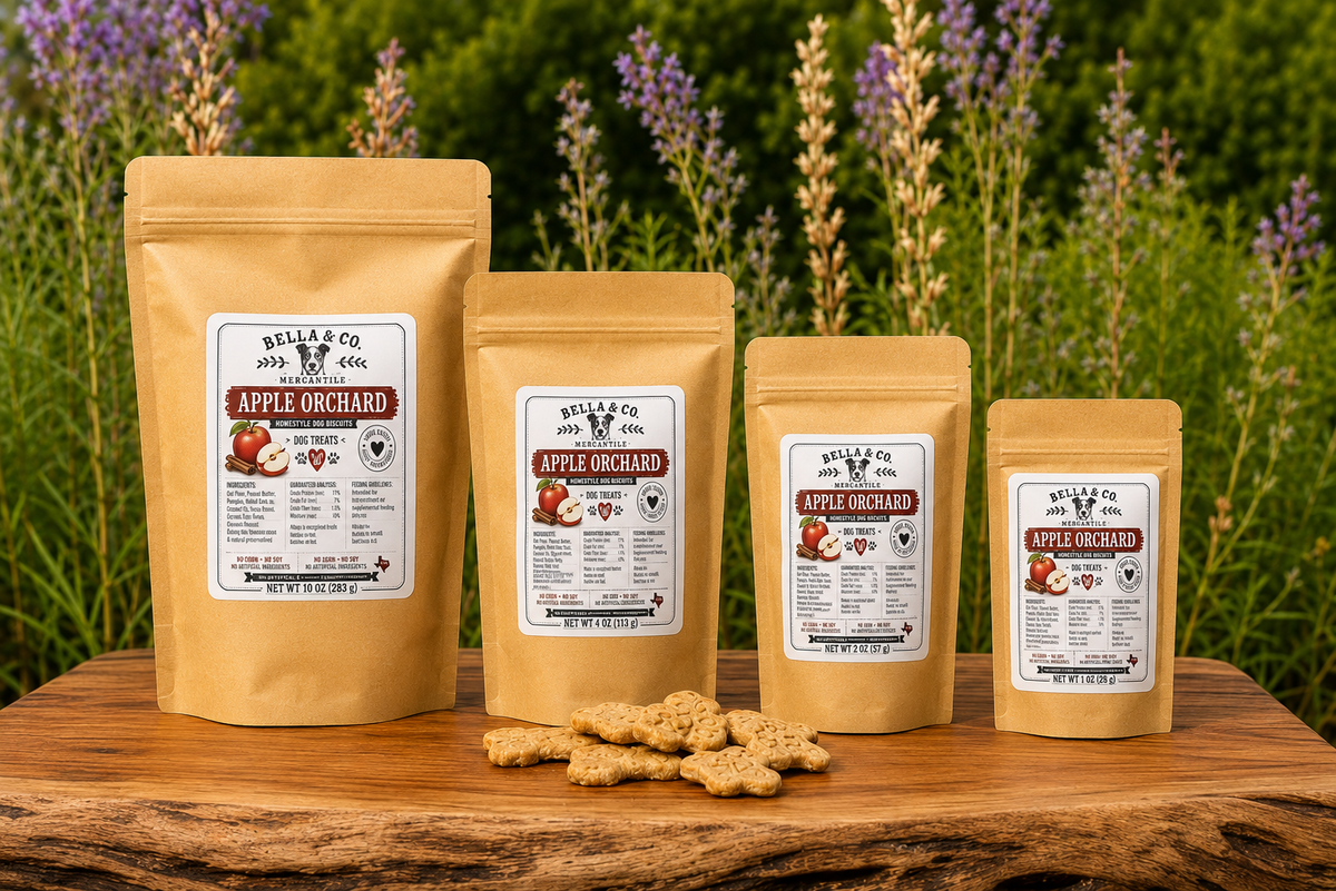 All Natural No Preservatives Dog Biscuits